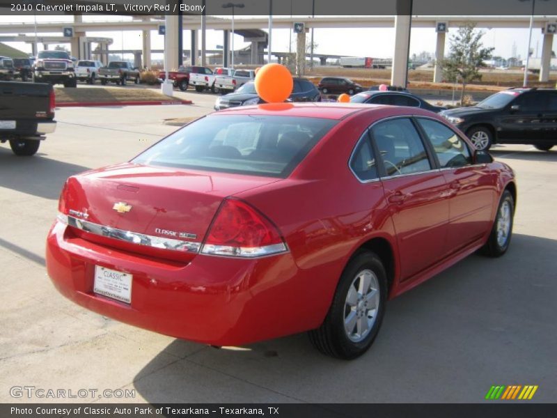 Victory Red / Ebony 2010 Chevrolet Impala LT