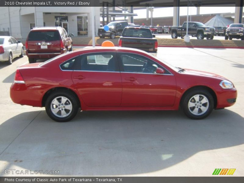 Victory Red / Ebony 2010 Chevrolet Impala LT