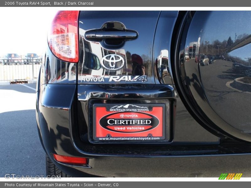Black / Dark Charcoal 2006 Toyota RAV4 Sport