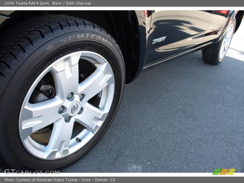 Black / Dark Charcoal 2006 Toyota RAV4 Sport