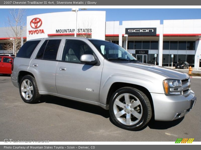 Silverstone Metallic / Ebony 2007 Chevrolet TrailBlazer SS 4x4