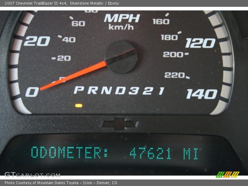 Silverstone Metallic / Ebony 2007 Chevrolet TrailBlazer SS 4x4