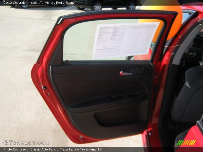 Victory Red / Ebony 2010 Chevrolet Impala LT