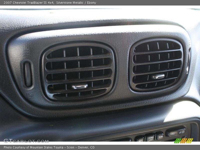 Silverstone Metallic / Ebony 2007 Chevrolet TrailBlazer SS 4x4