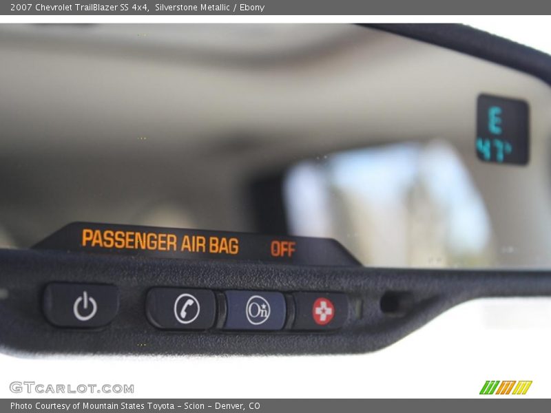 Controls of 2007 TrailBlazer SS 4x4