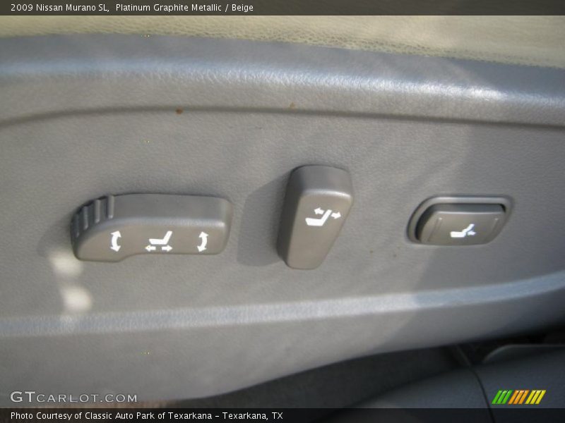 Platinum Graphite Metallic / Beige 2009 Nissan Murano SL