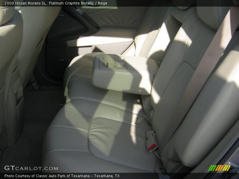 Platinum Graphite Metallic / Beige 2009 Nissan Murano SL