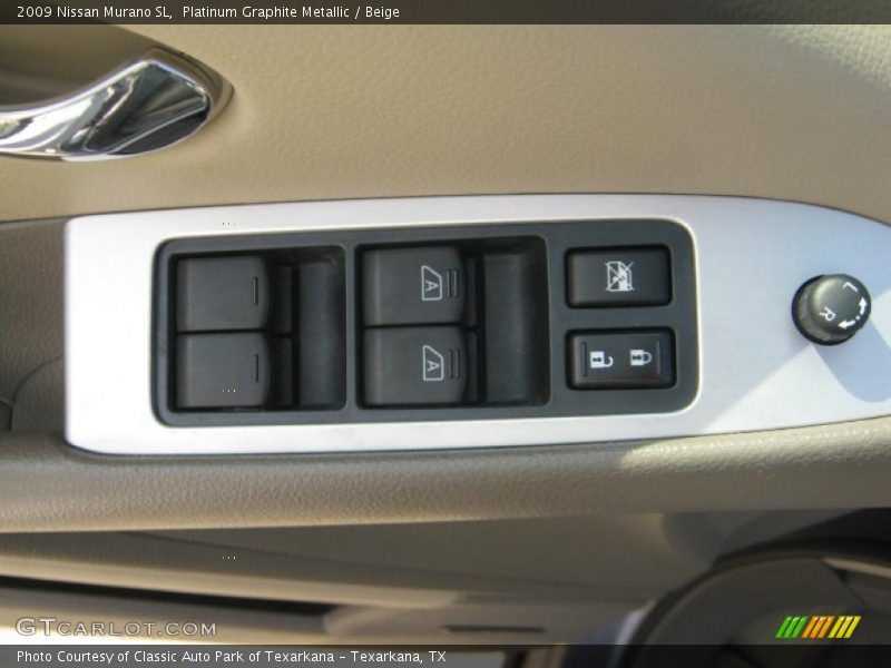 Platinum Graphite Metallic / Beige 2009 Nissan Murano SL