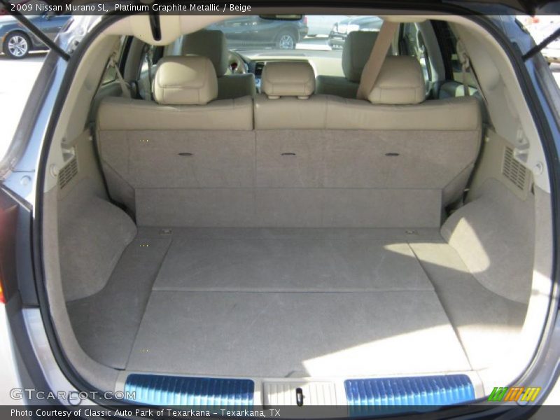 Platinum Graphite Metallic / Beige 2009 Nissan Murano SL