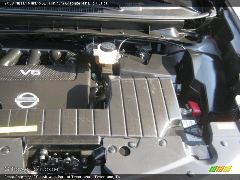 Platinum Graphite Metallic / Beige 2009 Nissan Murano SL