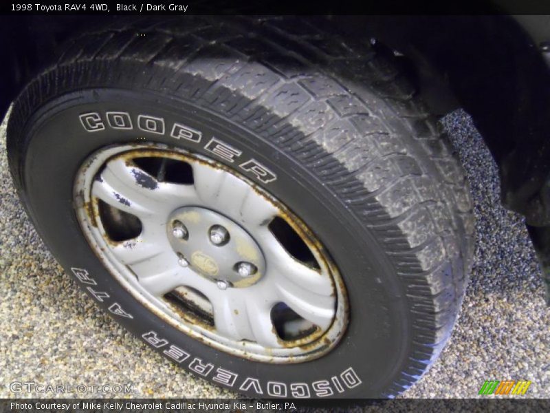 Black / Dark Gray 1998 Toyota RAV4 4WD