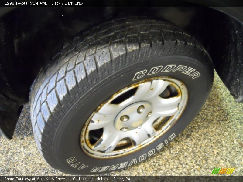 Black / Dark Gray 1998 Toyota RAV4 4WD