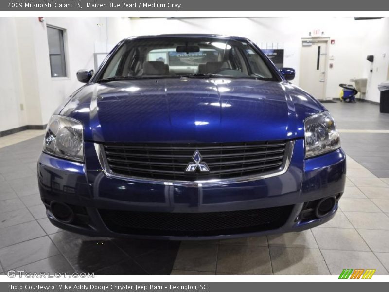 Maizen Blue Pearl / Medium Gray 2009 Mitsubishi Galant ES