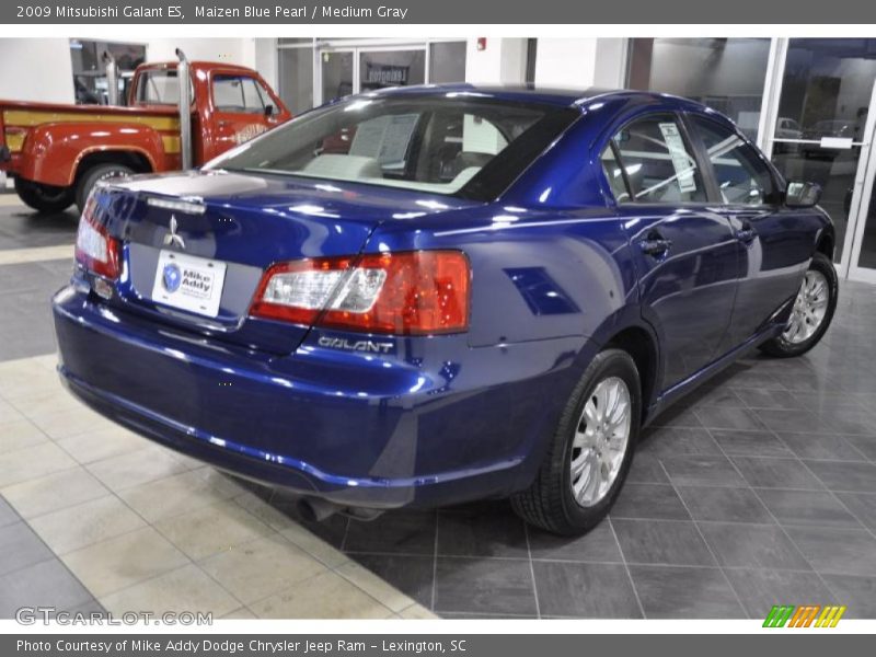 Maizen Blue Pearl / Medium Gray 2009 Mitsubishi Galant ES