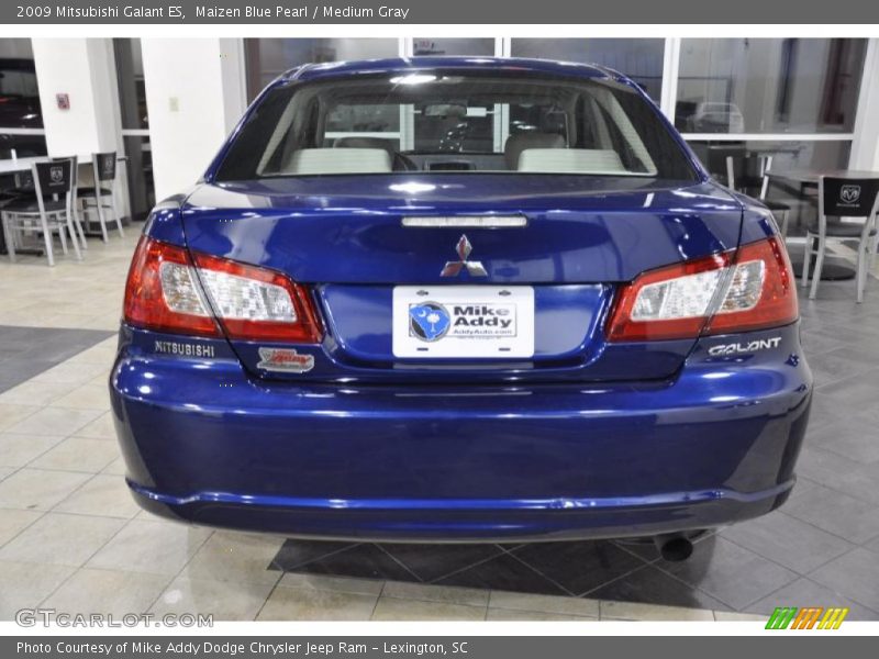 Maizen Blue Pearl / Medium Gray 2009 Mitsubishi Galant ES