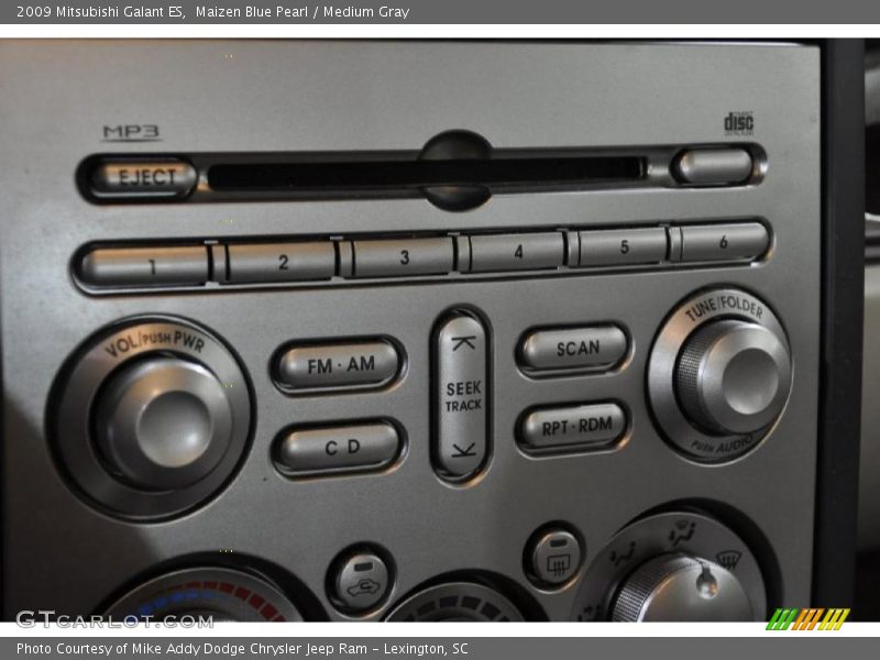 Controls of 2009 Galant ES