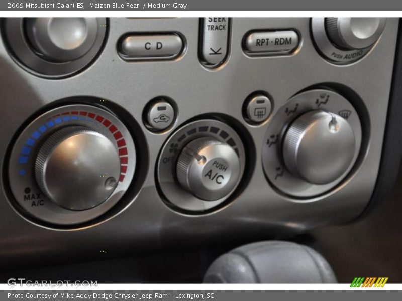 Controls of 2009 Galant ES