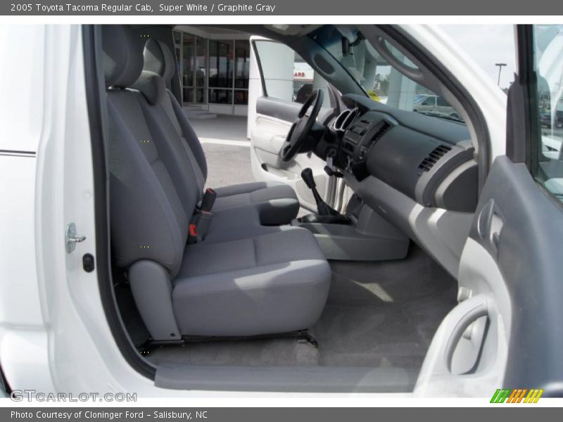 Super White / Graphite Gray 2005 Toyota Tacoma Regular Cab