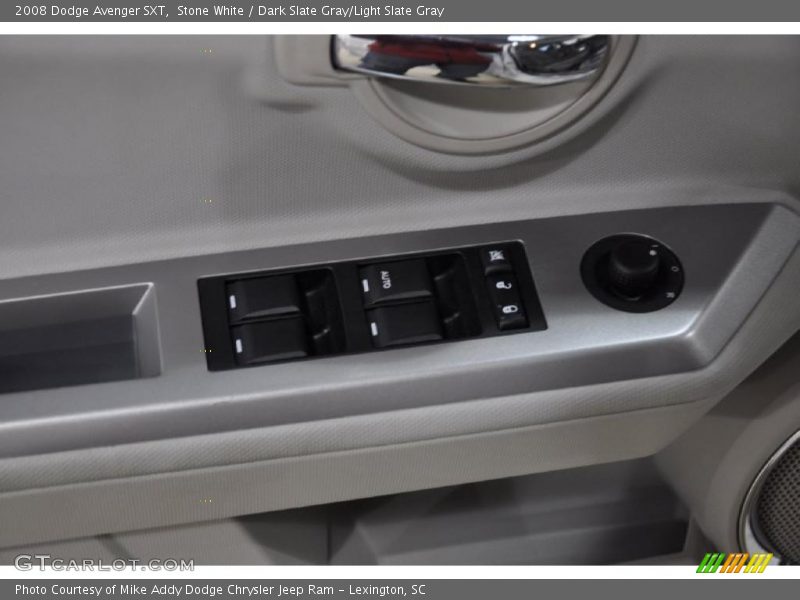 Stone White / Dark Slate Gray/Light Slate Gray 2008 Dodge Avenger SXT