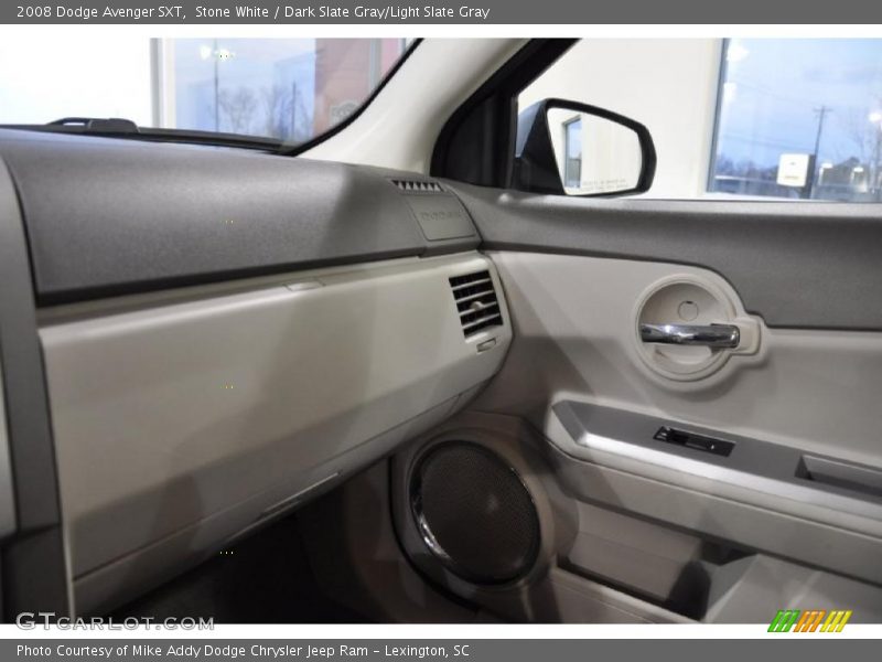 Stone White / Dark Slate Gray/Light Slate Gray 2008 Dodge Avenger SXT