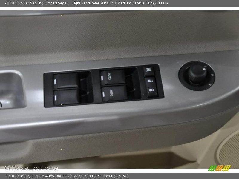Light Sandstone Metallic / Medium Pebble Beige/Cream 2008 Chrysler Sebring Limited Sedan