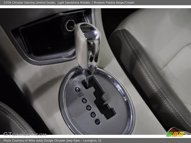  2008 Sebring Limited Sedan 6 Speed AutoStick Automatic Shifter