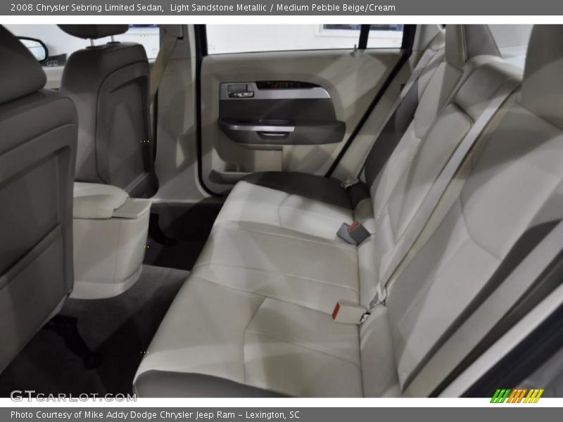 Light Sandstone Metallic / Medium Pebble Beige/Cream 2008 Chrysler Sebring Limited Sedan