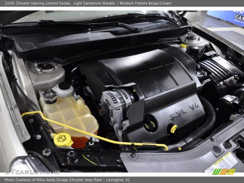 Light Sandstone Metallic / Medium Pebble Beige/Cream 2008 Chrysler Sebring Limited Sedan