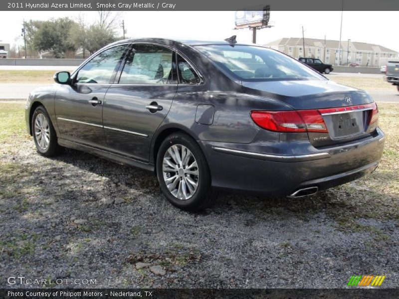 Smoke Gray Metallic / Gray 2011 Hyundai Azera Limited