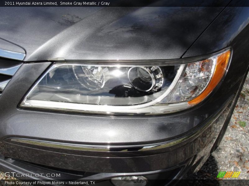 Smoke Gray Metallic / Gray 2011 Hyundai Azera Limited