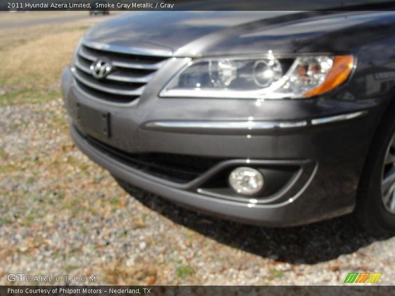 Smoke Gray Metallic / Gray 2011 Hyundai Azera Limited