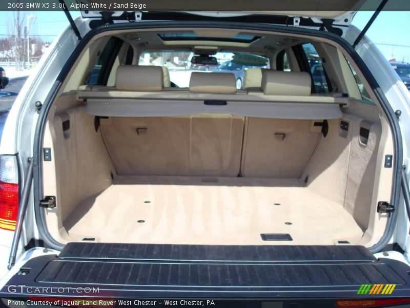 Alpine White / Sand Beige 2005 BMW X5 3.0i