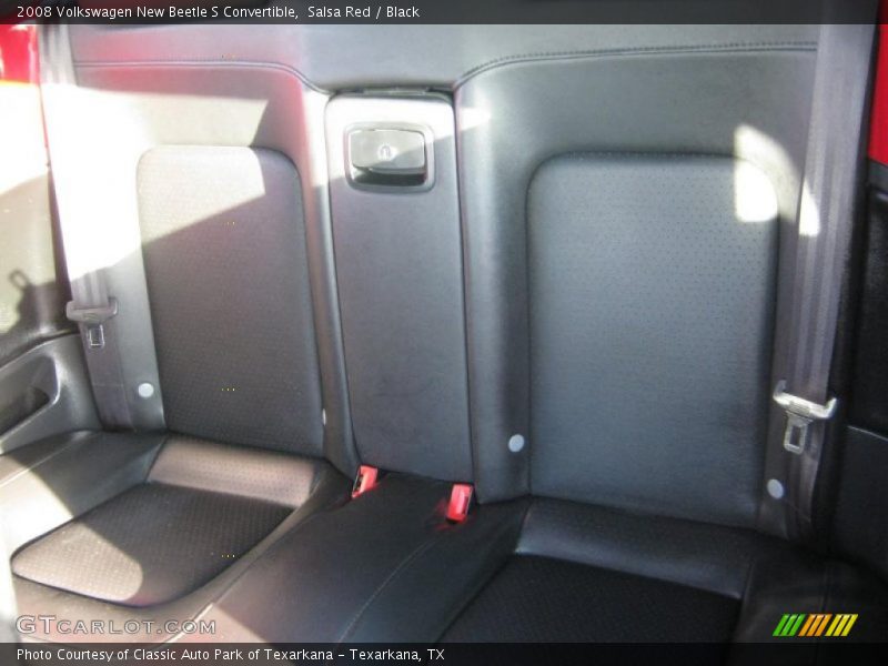 Salsa Red / Black 2008 Volkswagen New Beetle S Convertible