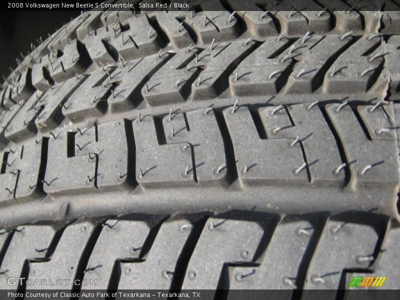 Salsa Red / Black 2008 Volkswagen New Beetle S Convertible