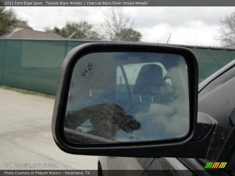 Tuxedo Black Metallic / Charcoal Black/Silver Smoke Metallic 2011 Ford Edge Sport