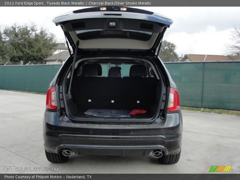 Tuxedo Black Metallic / Charcoal Black/Silver Smoke Metallic 2011 Ford Edge Sport