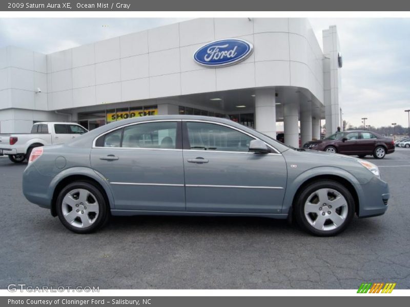 Ocean Mist / Gray 2009 Saturn Aura XE