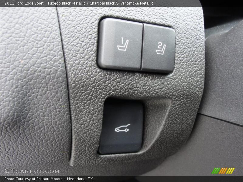 Controls of 2011 Edge Sport