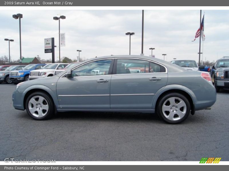 Ocean Mist / Gray 2009 Saturn Aura XE