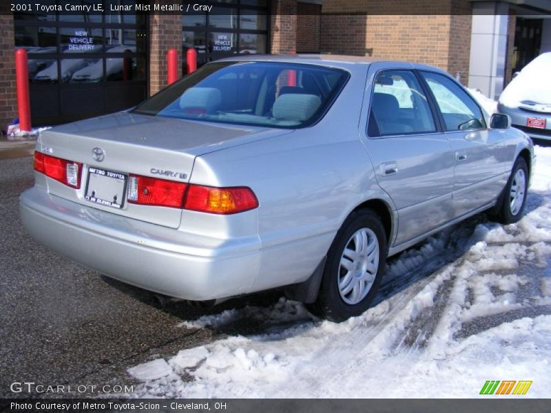 Lunar Mist Metallic / Gray 2001 Toyota Camry LE