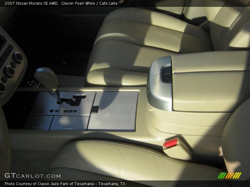 Glacier Pearl White / Cafe Latte 2007 Nissan Murano SE AWD