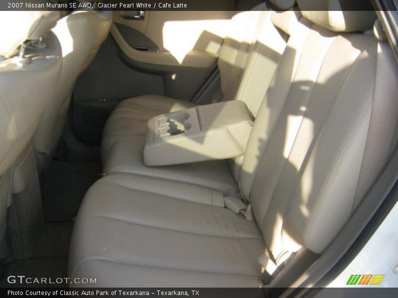 Glacier Pearl White / Cafe Latte 2007 Nissan Murano SE AWD