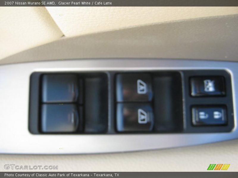 Glacier Pearl White / Cafe Latte 2007 Nissan Murano SE AWD