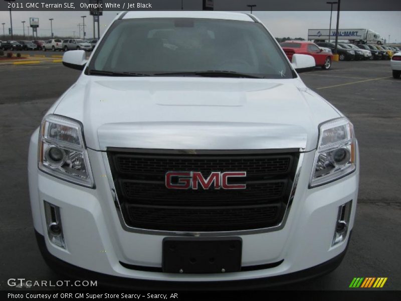 Olympic White / Jet Black 2011 GMC Terrain SLE