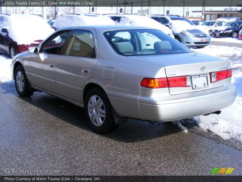 Lunar Mist Metallic / Gray 2001 Toyota Camry LE