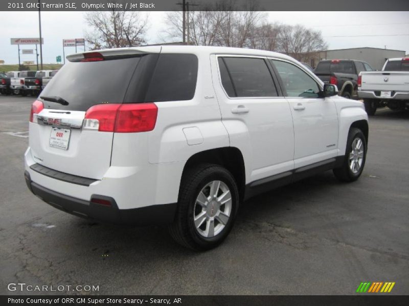 Olympic White / Jet Black 2011 GMC Terrain SLE