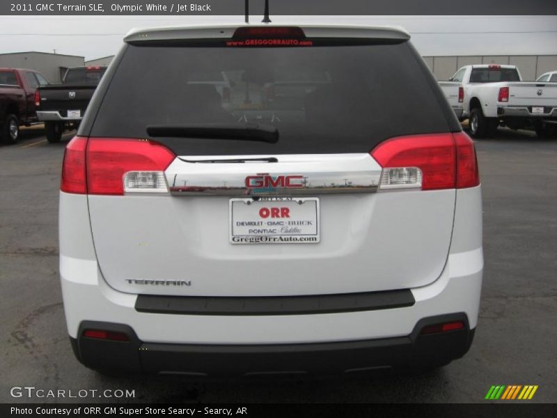 Olympic White / Jet Black 2011 GMC Terrain SLE