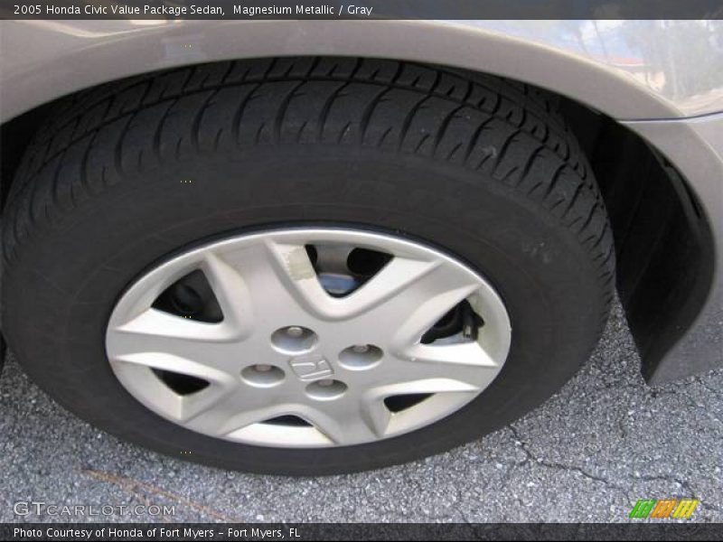 Magnesium Metallic / Gray 2005 Honda Civic Value Package Sedan