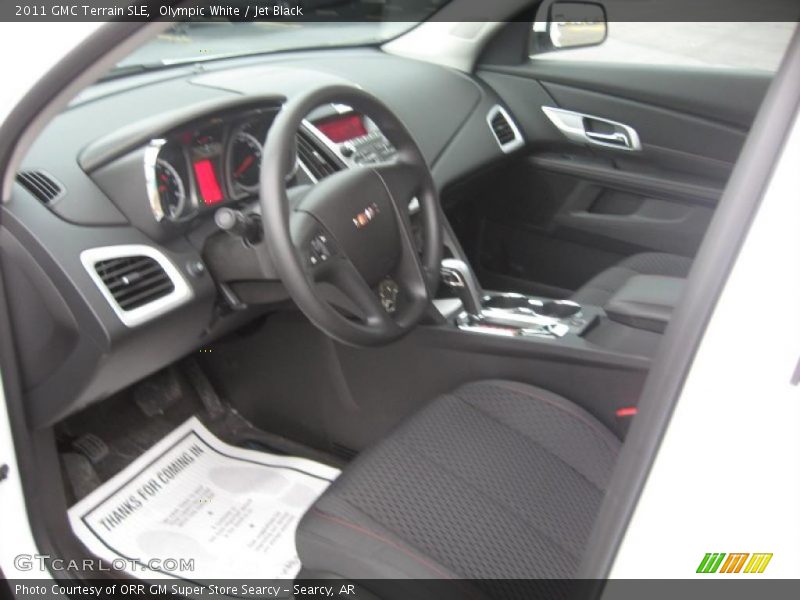 Olympic White / Jet Black 2011 GMC Terrain SLE