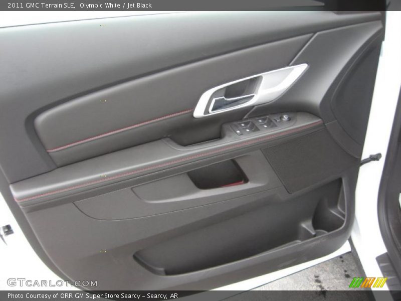 Olympic White / Jet Black 2011 GMC Terrain SLE